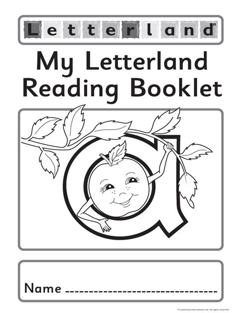 My Letterland Reading Bookletpdf Nature Free 30 Day Trial Scribd