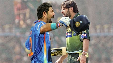 Cricket Fight Shahid Afridi Vs Gautam Gambhir Fight India Vs