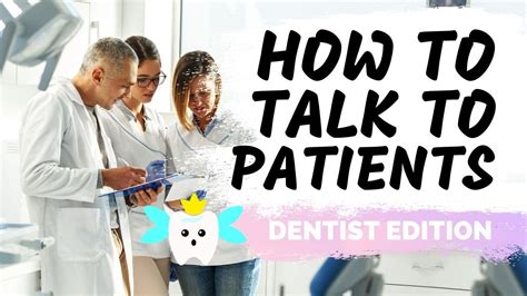 Dental Practice Tips How I Communicate With Patients Youtube