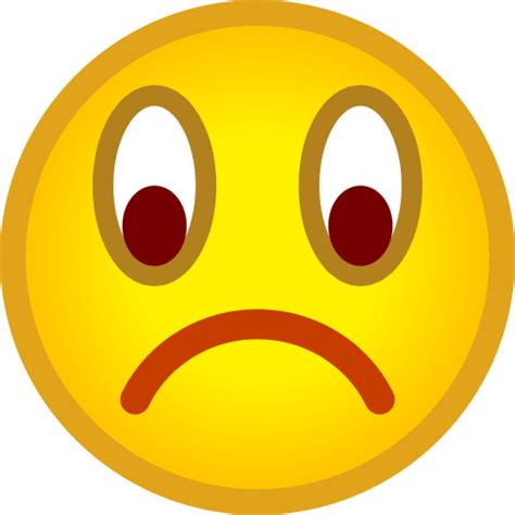 Pictures Of A Sad Face Clipart Best