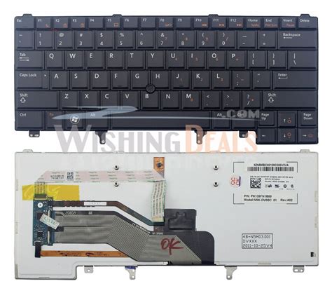 Renew Us Backlit Keyboard For Dell Latitude E6420 E6420 Atg E6420 Xfr