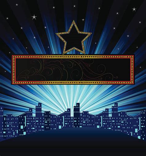 Royalty Free Movie Theater Marquee Clip Art Vector Images