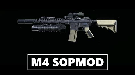 M4 Sopmod M4a1 Conversion Kit Modern Warfare 2019 Youtube