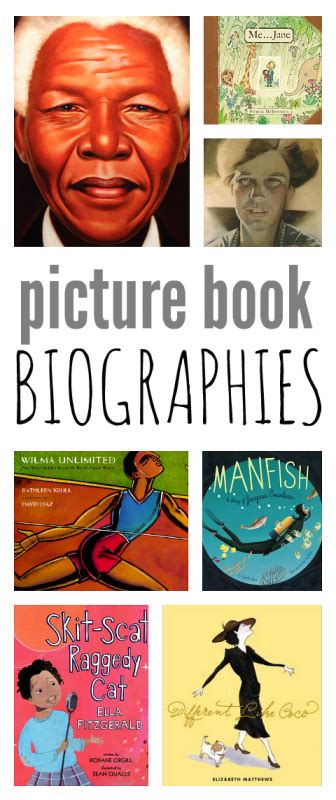 21 Picture Book Biographies No Time For Flash Cards