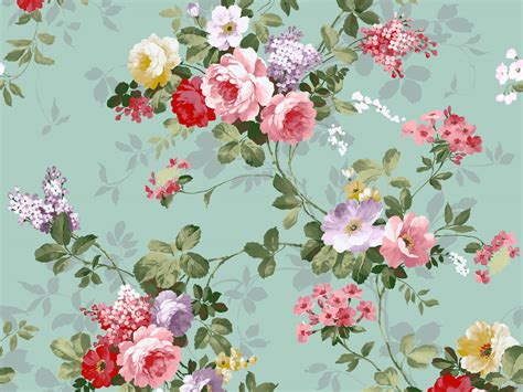 Flower Pattern Wallpaper 1600x1200 3042