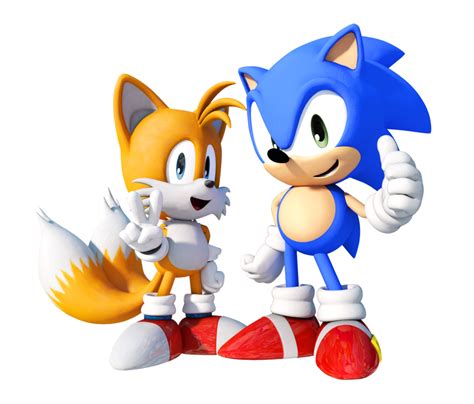 Sonic And Tails Classic Sonic The Hedgehog Collectible Pin