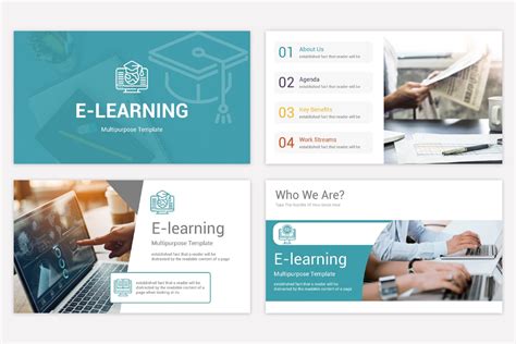 E Learning Powerpoint Template Riset