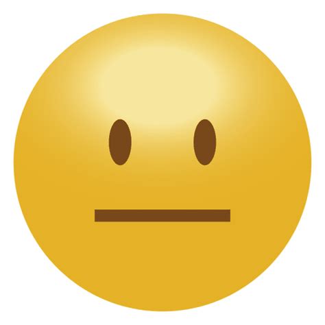 Straight Face Emoji Transparent Areeb Kirby