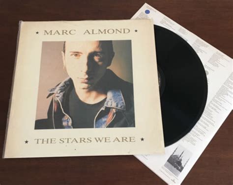 Marc Almond The Stars We Are Vinyl Greek 1988 Lp Inner In Shrink Org