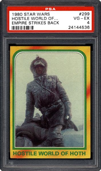 1980 Topps Empire Strikes Back Hostile World Of Hoth Psa Cardfacts®