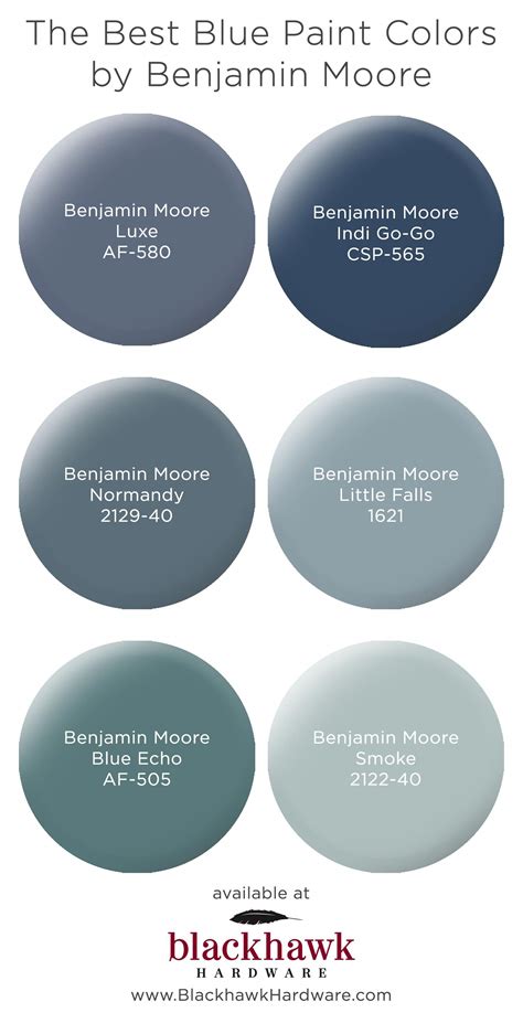 Best Blue Paint Colors By Benjamin Moore Bedroompaintcolors Best
