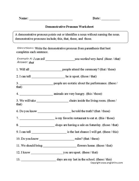 Worksheets are vocabulary power workbook, seventh grade vocabulary found worksheet you are looking for? Pronoun Worksheets 7th Grade | Compound words worksheets, Verb worksheets, Preposition worksheets