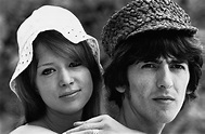 George Harrison with his wife Patti Boyd February 14, 1966 in Barbados ...