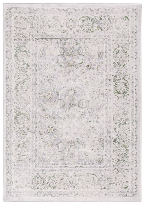 SAFAVIEH Palma Amanda Oriental Area Rug, Beige/Green, 5'5" x 7'7