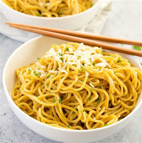 Easy Garlic Noodles Kirbies Cravings Recipe Garlic Noodles