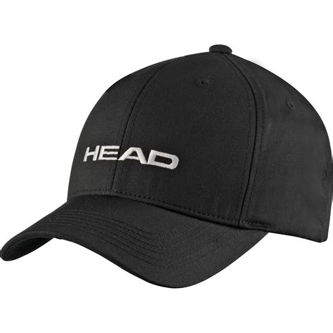 Head Logo Promotion Cap Black