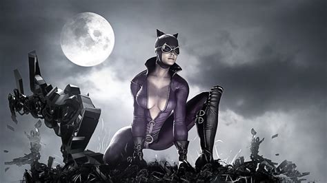 Download Batman Arkham City Catwoman HD Wallpaper By Thesyanart By Amyr Batman And
