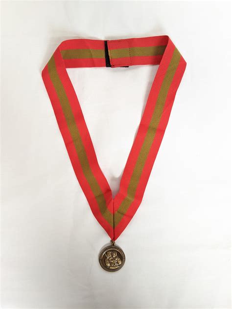Ancient Order Of Saint Barbara Medal With Ribbon Field Artillery Store