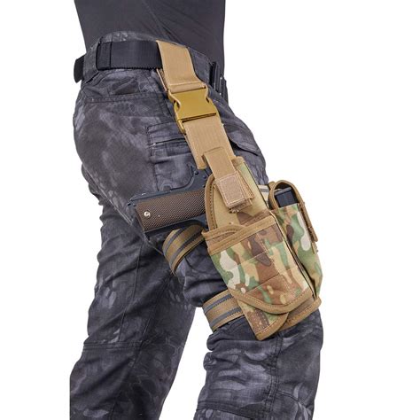 Tactical Drop Leg Holster Thigh Holster Adjustable For Universal Gun