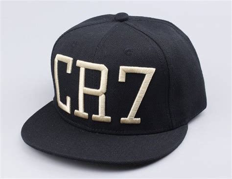 Cristiano Ronaldo Cr7 Black Blue Baseball Caps Number 7 Sports Snapback Cap