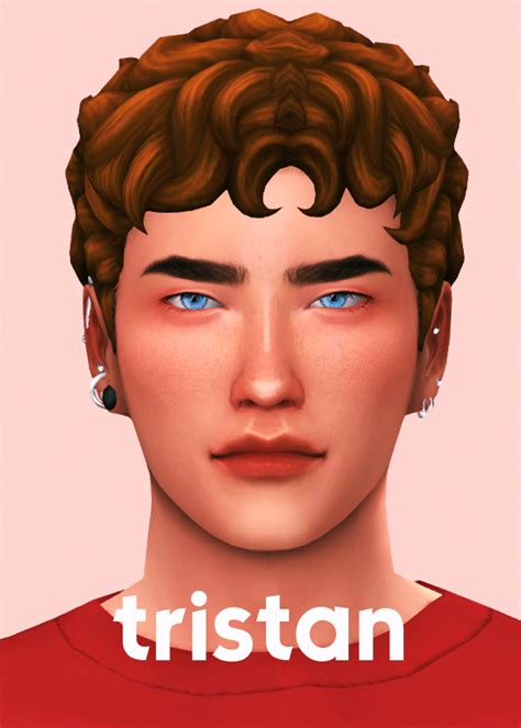 Dan Howell S Curly Hairstyle Sims 4 Hair Male Sims Hair Sims 4 Curly