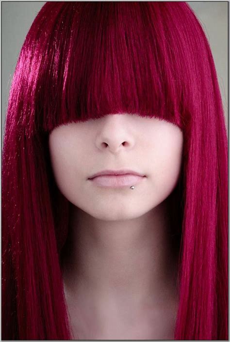 The 25 Best Magenta Red Hair Ideas On Pinterest Red