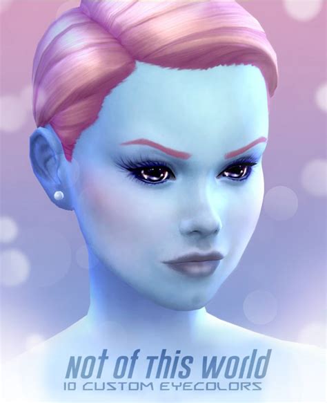 Not Of This World 10 Custom Alien Eyes By Shady At Mod The Sims Sims