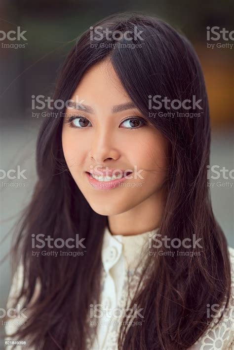 Portrait Of Asian Woman Stock Photo Download Image Now Adult Arts