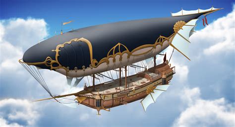 Physics Biggest Possible Steampunk Airship Worldbuilding Stack