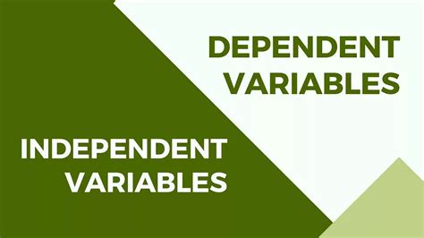 Dependent And Independent Variables In Statistics Researchprospect