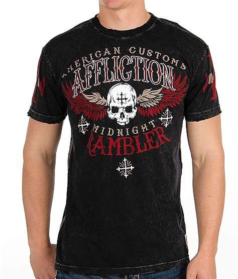 Affliction American Customs Rambler T Shirt Skull Tee Affliction