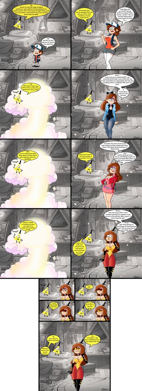Tg Comic Bill And Dipper By Themightfenek On Deviantart Gender Bender Anime Gravity Falls