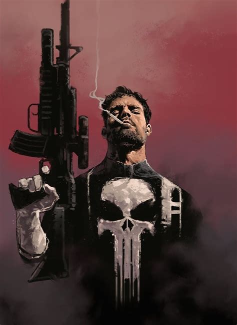 Brutales Ilustraciones De Frank Castle The Punisher Imágenes Taringa