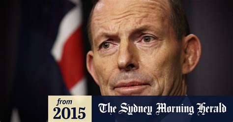 Video Tony Abbotts Message To Bronwyn Bishop