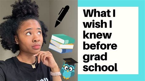 5 Things I Wish I Knew Before Starting Grad School Speak From The