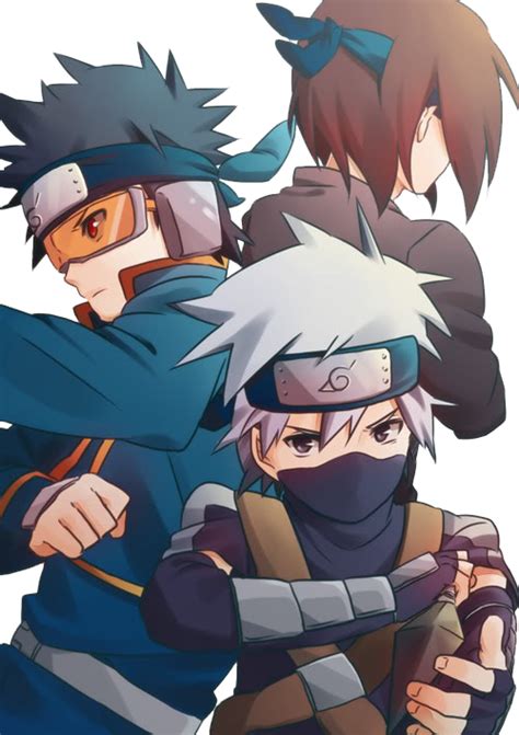 Kakashi Team Render By Kiritoshigumamikoto On Deviantart