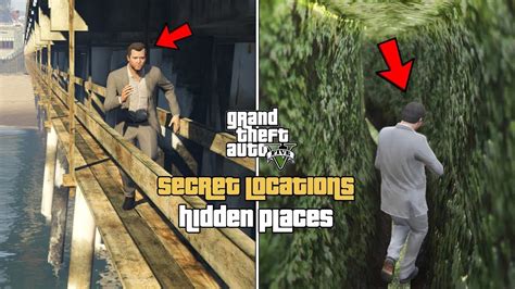 Gta 5 Secret Places And Hidden Locations Hidden Spots Youtube