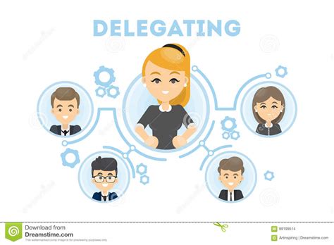 Delegation Clipart