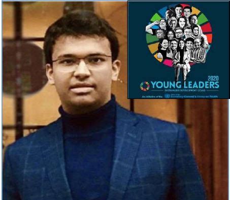 (please like ,share page and kindly bless her) youtube/singersinchal. Indian entry to 'Young Leaders for the SDG' - Udit Singhal ...