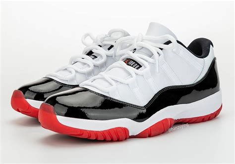 Shop the latest air jordan 11 sneakers, including the air jordan 11 retro 'jubilee / 25th anniversary' and more at flight club, the most trusted name in air jordan 11. Air Jordan 11 Low Concord Bred AV2187-160 | SneakerNews.com