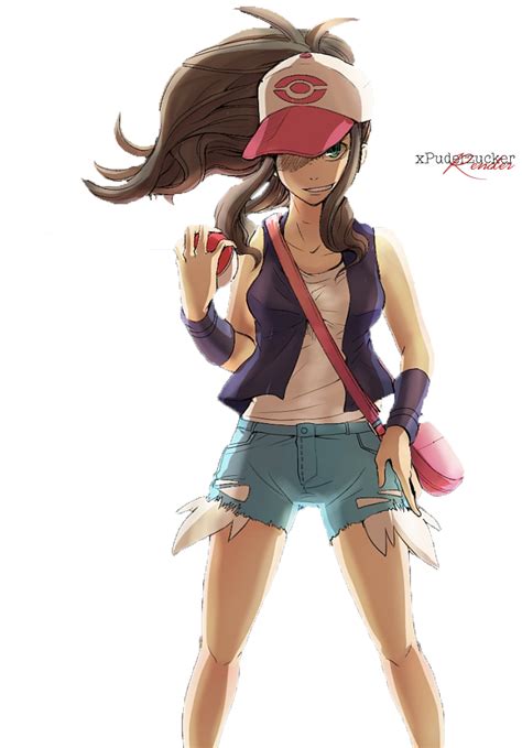 Pokemon Blackwhite Girl Render By Xpuderzucker On Deviantart
