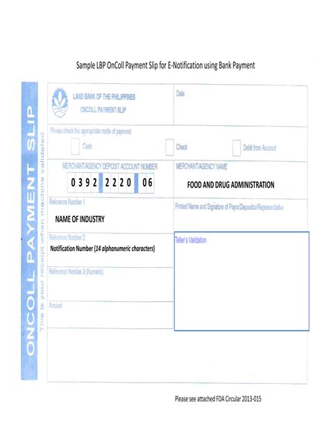 Oncoll Payment Slip Fill Out And Sign Online Dochub