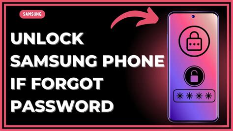 How To Unlock Samsung Phone If Forgot Password Step By Step Youtube