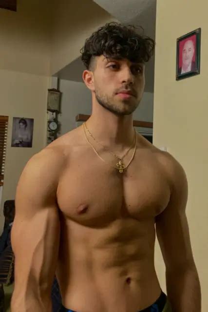 Shirtless Male Muscular Gym Jock Hard Body Beefcake Hunk Photo X