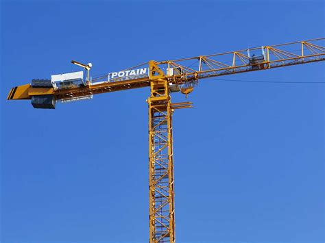 Potain Tower Crane For Asian Market International Cranes And
