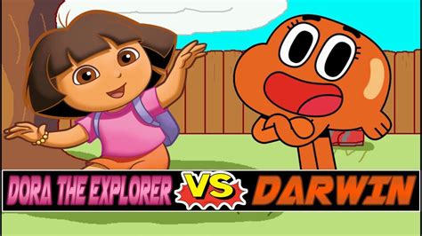 Mugen Battles Dora Vs Darwin Dora The Explorer Vs The Amazing