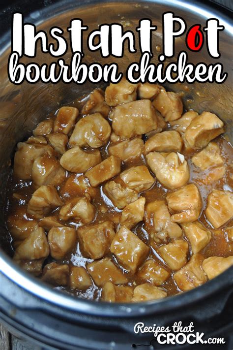 This Instant Pot Bourbon Chicken Recipe Is A Really Easy Meal That Is