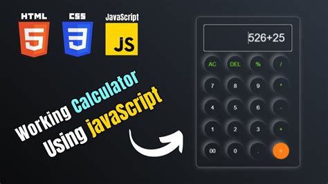 How To Create Calculator Using Html Css And Javascript How To Make Calculator Using Javascript