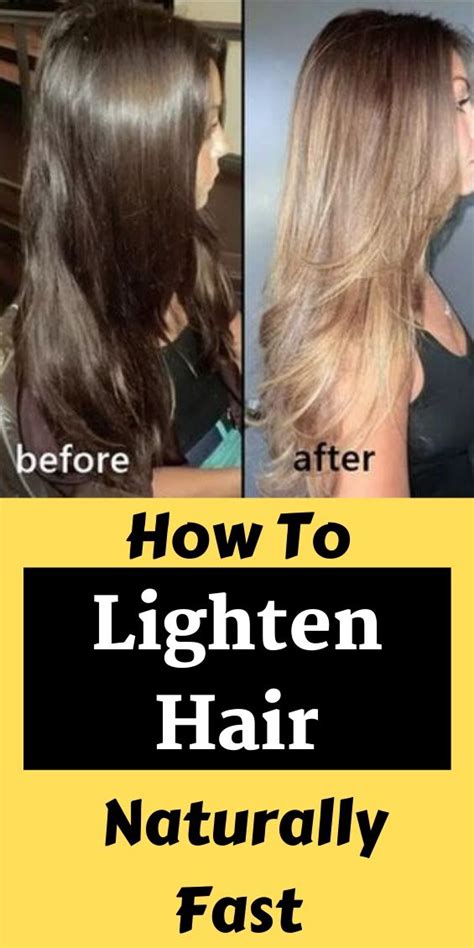 How To Lighten Hair Naturally Fast 5 Home Remedies ~ Wedding And