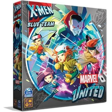 Marvel United X Men Blue Team Expansion Game Nerdz